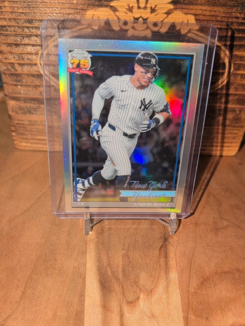 2026 Topps Chrome Aaron Judge Silver Refractor Yankees
